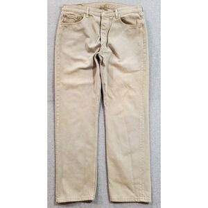 Vintage Levis 511 Mens Beige‎ Jeans 38x32 Y2K
